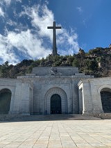 El Valle de los caídos, lugar polémico, donde estaba la tumba del general Franco hasta 2019.